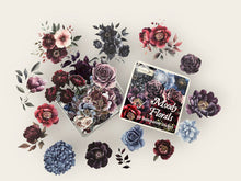 Load image into Gallery viewer, Moody Flowers Sticker Tin Box
