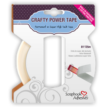 Load image into Gallery viewer, Scrapbook Adhesives by 3L Crafty Power Tape w/Dispenser 81' (01638)