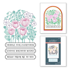Load image into Gallery viewer, Spellbinders Paper Arts BetterPress Letterpress Registration Press Plates Blooming Garden (BP-002)