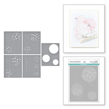 Load image into Gallery viewer, Spellbinders Paper Arts Stencils Layered Disco Impressions (STN-094)