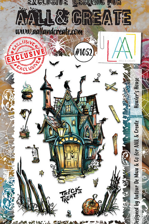 Aall & Create Stamp #1052 Howler's House (#1052)