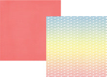Load image into Gallery viewer, Simple Stories Sunshine and Blue Skies Collection 12x12 Scrapbook Paper Summer Vibes (10614)