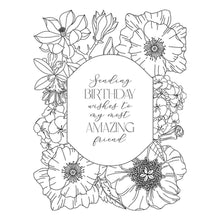 Load image into Gallery viewer, Spellbinders Paper Arts BetterPress Letterpress Press Plates Mirrored Arch Blooms (BP-106)