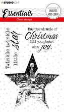 Load image into Gallery viewer, Studio Light Essentials Clear Stamps Christmas Star (BL-ES-STAMP112)