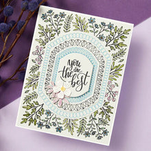 Load image into Gallery viewer, Spellbinders Paper Arts BetterPress Letterpress Press Plates Mirrored Arch Nested Sprigs (BP-112)
