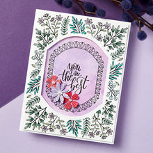 Load image into Gallery viewer, Spellbinders Paper Arts BetterPress Letterpress Press Plates Mirrored Arch Nested Sprigs (BP-112)