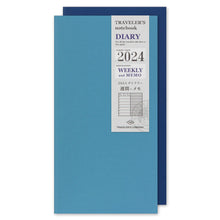 Load image into Gallery viewer, Traveler's Company 2024 Regular Weekly Refill