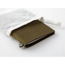 Load image into Gallery viewer, Traveler's Company Passport Size Leather Cover Olive (15343-006)