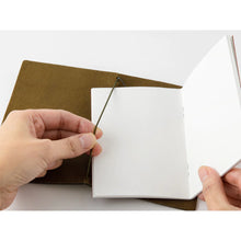 Load image into Gallery viewer, Traveler's Company Passport Size Leather Cover Olive (15343-006)
