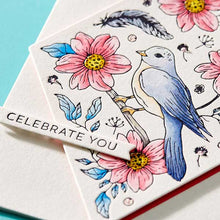Load image into Gallery viewer, Spellbinders Paper Arts BetterPress Letterpress System Press Plate & Die Set It's Your Day Sentiment Strips (BP-028)