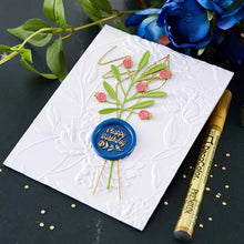 Load image into Gallery viewer, Spellbinders Paper Arts Wax Seal Stamp Sweet Happy Birthday (WS-016)