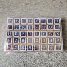Load image into Gallery viewer, Whispers Block Alphabet Stamp Set
