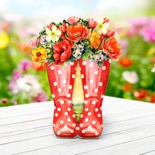 Load image into Gallery viewer, Katy Sue Wonderful Wellington Boots Card Making Kit