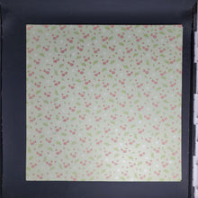 Load image into Gallery viewer, DCWV 12x12 Scrapbook Paper Glitter Cherry Blossoms (OS-029-00006)
