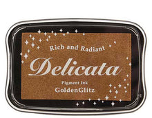 Load image into Gallery viewer, Delicata Pigment Ink Pad Golden Glitz (DE-000-191)