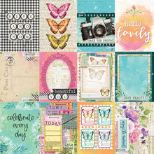 Load image into Gallery viewer, Simple Stories Simple Vintage Life In Bloom 12x12 Scrapbook Paper 3x4 Elements (19712)
