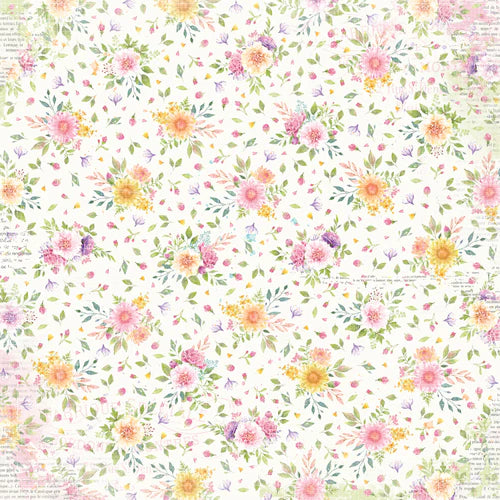 Simple Stories Simple Vintage Life In Bloom 12x12 Scrapbook Paper