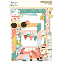 Load image into Gallery viewer, Simple Stories Boho Sunshine Collection Chipboard Frames (19921)