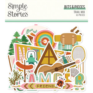 Simple Stories Trail Mix Collection Bits & Pieces (20318)