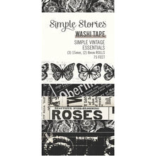 Load image into Gallery viewer, Simple Stories Simple Vintage Essentials Collection Washi Tape (20428)