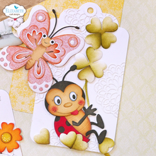 Load image into Gallery viewer, Elizabeth Craft Designs Bugs & Butterflies Collection Lady Bug Die Set (2059)
