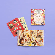 Load image into Gallery viewer, Cynthia Hart's Victoriana Cats: The Sticker Book: Hardcover
