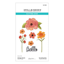 Load image into Gallery viewer, Spellbinders Paper Arts Vintage Florals Etched Dies from Wendy Vecchi (S4-1328)