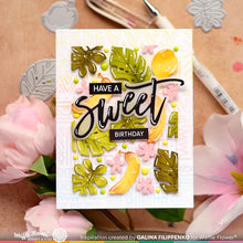 Load image into Gallery viewer, Waffle Flower Doodle Print Stencil (421295)