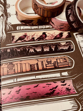 Load image into Gallery viewer, Waiting for the Night Washi Tape (8-Pack) (Original Artwork)