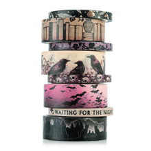Load image into Gallery viewer, Waiting for the Night Washi Tape (8-Pack) (Original Artwork)