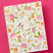 Load image into Gallery viewer, Spellbinders Paper Arts Floral Celebration BetterPress and Stencil Bundle (BD-0835)