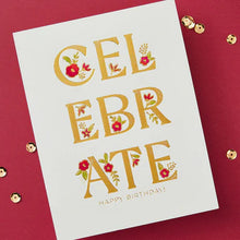 Load image into Gallery viewer, Spellbinders Paper Arts BetterPress Letterpress Registration Press Plates Celebrate Flowers (BPR-003)