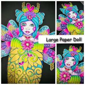 Large Paper Doll with Tracy Scott In-Person Class Saturday, April 6, 2024 10:00 AM-5:30 PM