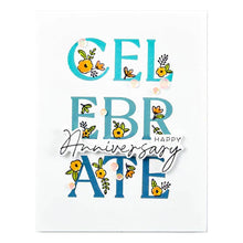Load image into Gallery viewer, Spellbinders Paper Arts BetterPress Letterpress Registration Press Plates Celebrate Flowers (BPR-003)