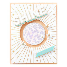 Load image into Gallery viewer, Spellbinders Paper Arts Sparkle Background Hot Foil Plate & Die Set (GLP-438)