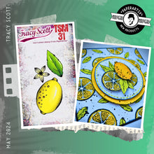 Load image into Gallery viewer, Paperartsy Tracy Scott Mini Stamp Lemon (TSM31)