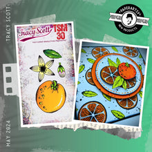 Load image into Gallery viewer, Paperartsy Tracy Scott Mini Stamp Orange (TSM30)