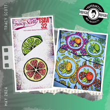 Load image into Gallery viewer, Paperartsy Tracy Scott Mini Stamp Slice & Wedge (TSM32)