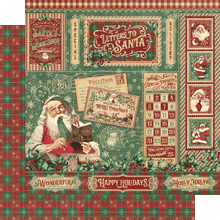 Load image into Gallery viewer, Graphic 45 Letters to Santa 12x12 Collection Pack (4502697)