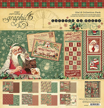 Load image into Gallery viewer, Graphic 45 Letters to Santa 12x12 Collection Pack (4502697)
