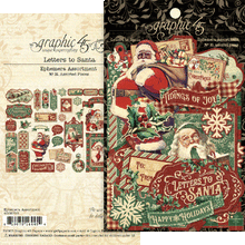 Load image into Gallery viewer, Graphic 45 Letters to Santa Ephemera Pack (4502700)