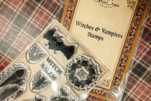 Load image into Gallery viewer, Witches & Vampires Stamps