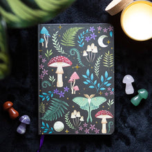 Load image into Gallery viewer, Dark Forest A5-Sized Notebook