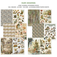 Load image into Gallery viewer, Ciao Bella Fairy Whispers Junk Journal & Ephemera Book A4 32/Pkg (CBB019)