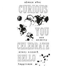 Load image into Gallery viewer, Sizzix Clear Stamps Set Hello You Sentiments by 49 and Market (666630)