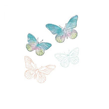 Load image into Gallery viewer, Sizzix® Framelits Die & Stamp Set Painted Pencil Butterfly by 49 and Market (666634)