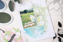 Load image into Gallery viewer, Sizzix® Framelits Die & Stamp Set Painted Pencil Leaves by 49 and Market (666636)