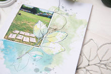 Load image into Gallery viewer, Sizzix® Framelits Die & Stamp Set Painted Pencil Leaves by 49 and Market (666636)