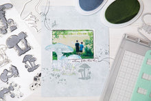 Load image into Gallery viewer, Sizzix® Framelits Die & Stamp Set Painted Pencil Mushrooms by 49 and Market (666637)