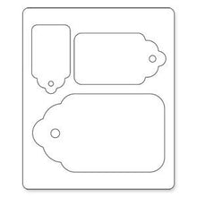 Load image into Gallery viewer, Sizzix Bigz Die Scallop Tags Combo #2 (654991)